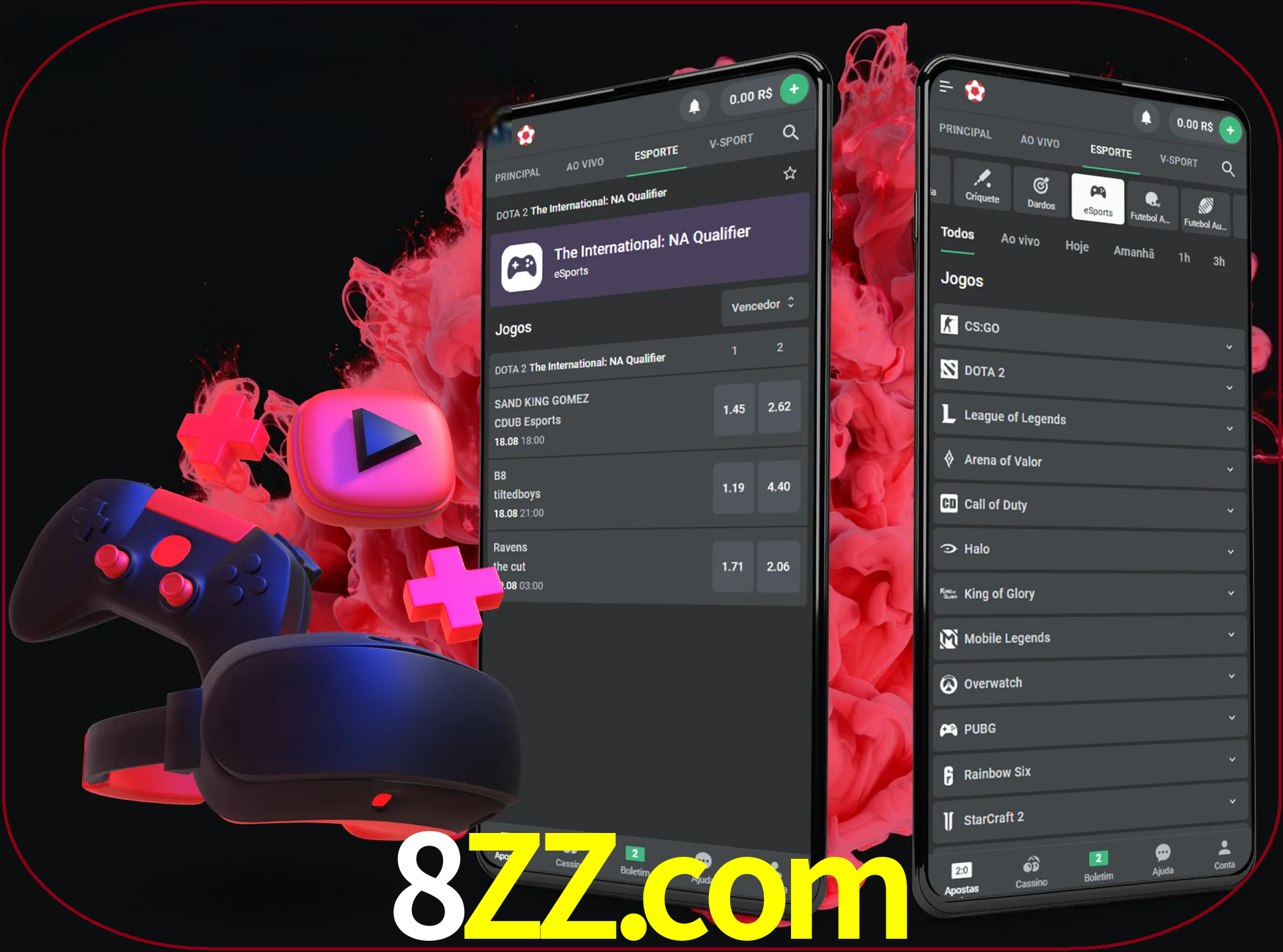 Para ter a aplicação móvel 8zz no seu smartphone, basta descarregar o ficheiro apk e seguir as instruções.