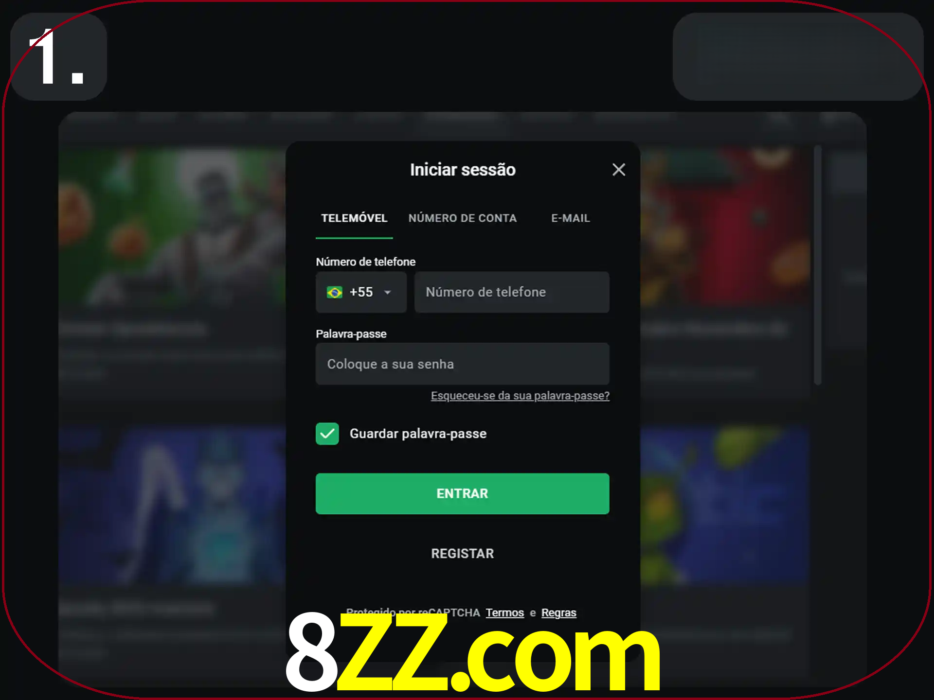 Acesse o site.